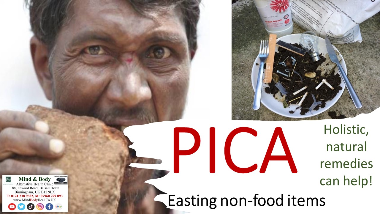 PICA – Easting non-food items – Mind & Body Holistic Health Clinic